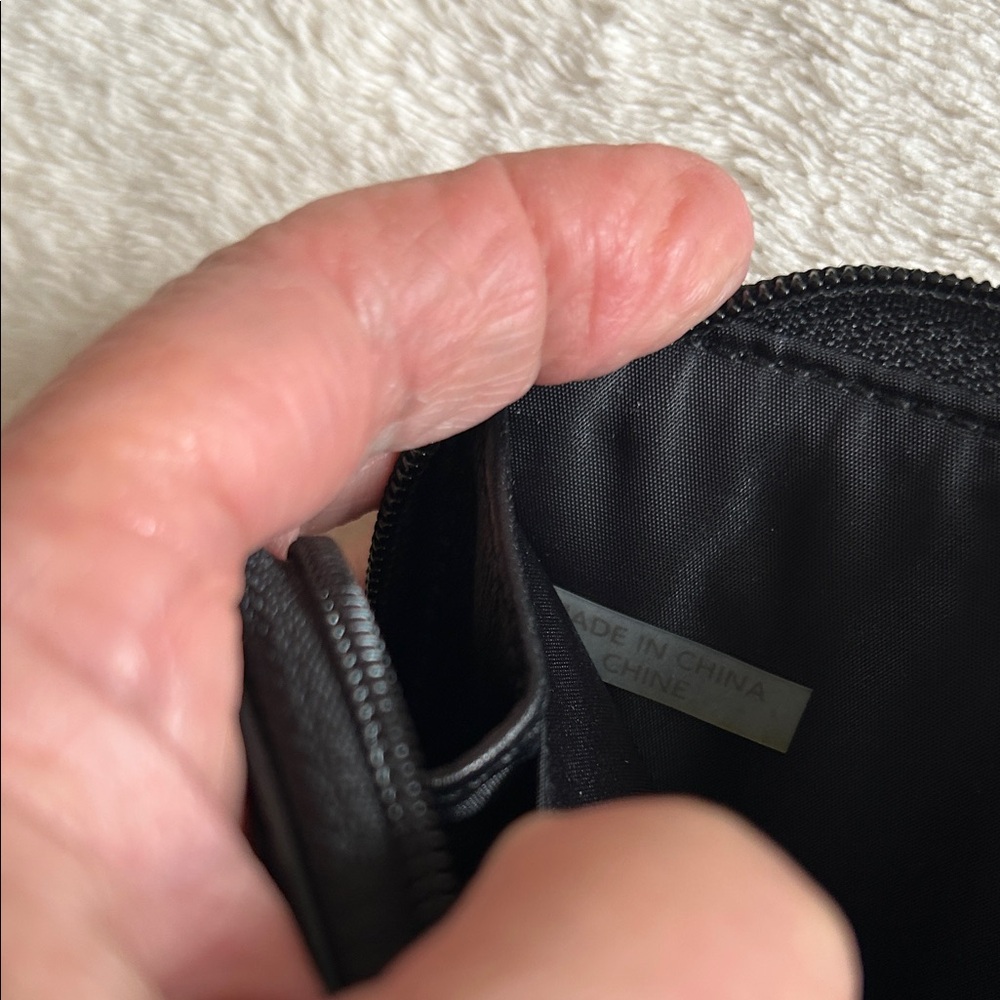 Coach Black Leather Wristlet - Picture 6 of 8